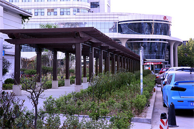 鄭州大學(xué)第五附屬醫(yī)院醫(yī)學(xué)整形美容中心_院內(nèi)一角