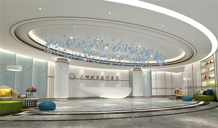 廈門歐菲醫(yī)療美容醫(yī)院_一樓大廳