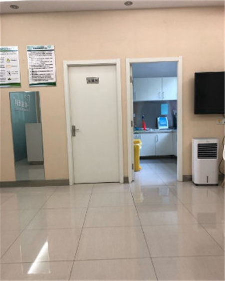 北京京民醫(yī)院（原釣魚臺(tái)醫(yī)院）整形外科_醫(yī)院一角