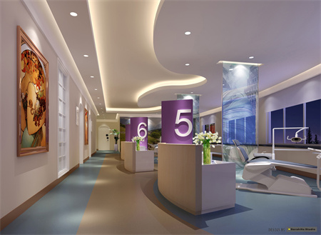 廣州美萊醫(yī)療美容醫(yī)院_醫(yī)院一角