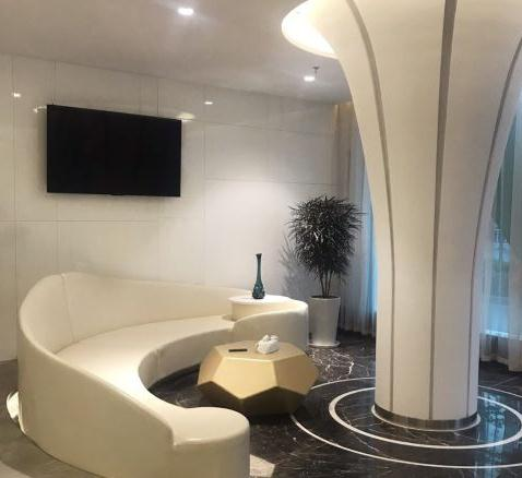 無(wú)錫瑞淇醫(yī)療美容門(mén)診部_大廳一角