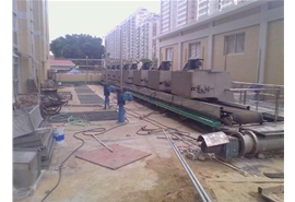 廣東格柵除污機安裝現場